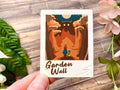 Garden Polaroid Vinyl Sticker