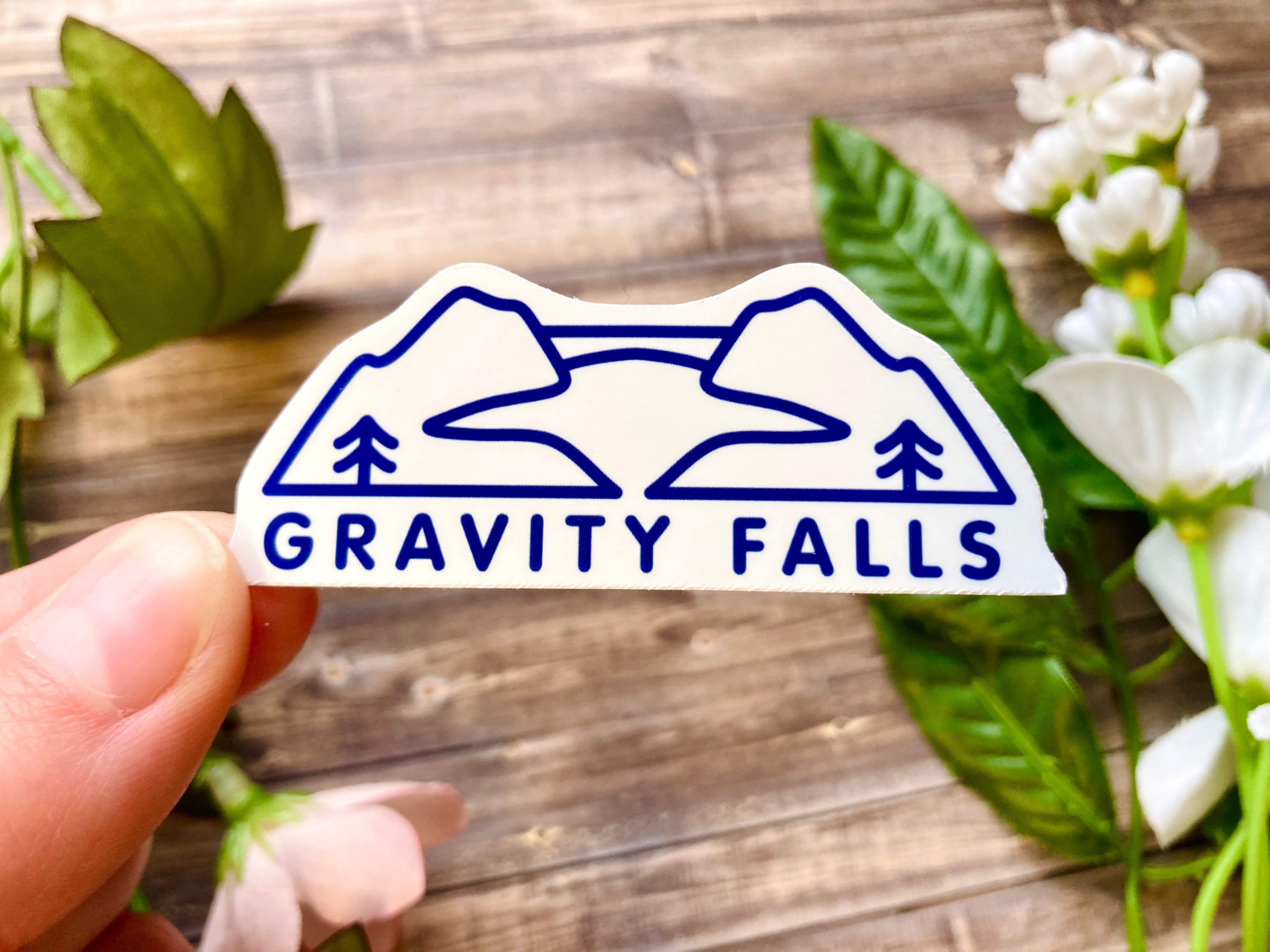 Gravity Landscape Vinyl Sticker