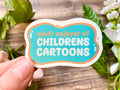 Cartoon Enjoyer Vinyl Sticker