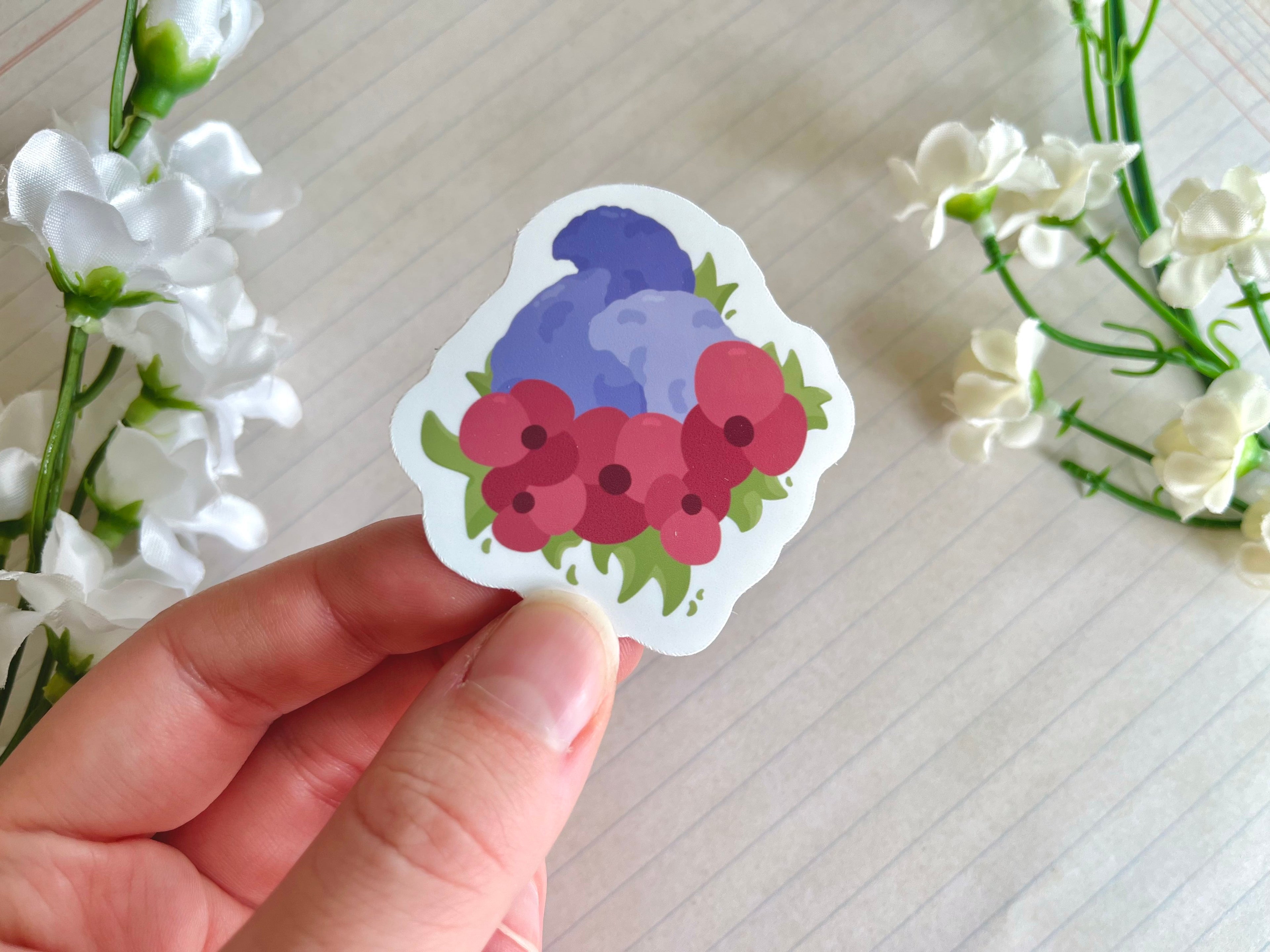 Poppy & Lilac Desert Duo Vinyl Sticker