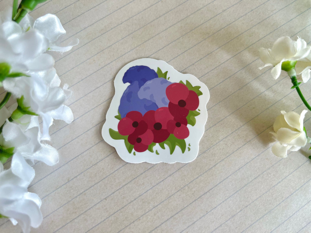Poppy & Lilac Desert Duo Vinyl Sticker