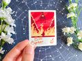 Triangle Demon Polaroid Vinyl Sticker