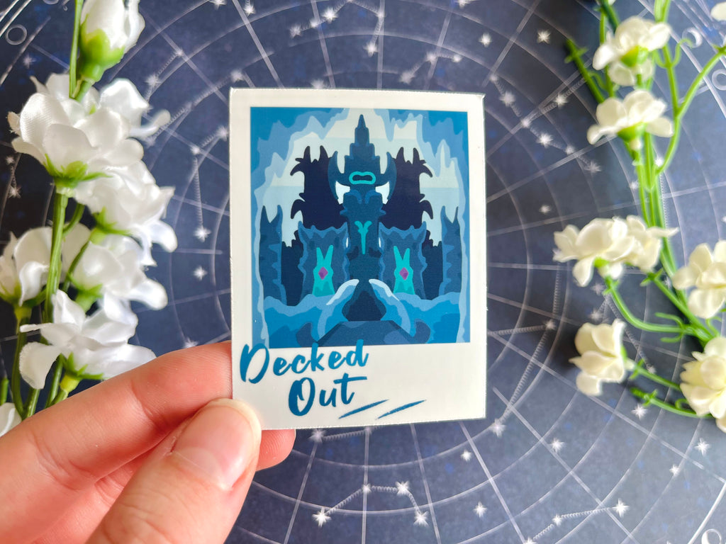 Dungeon Polaroid Vinyl Sticker
