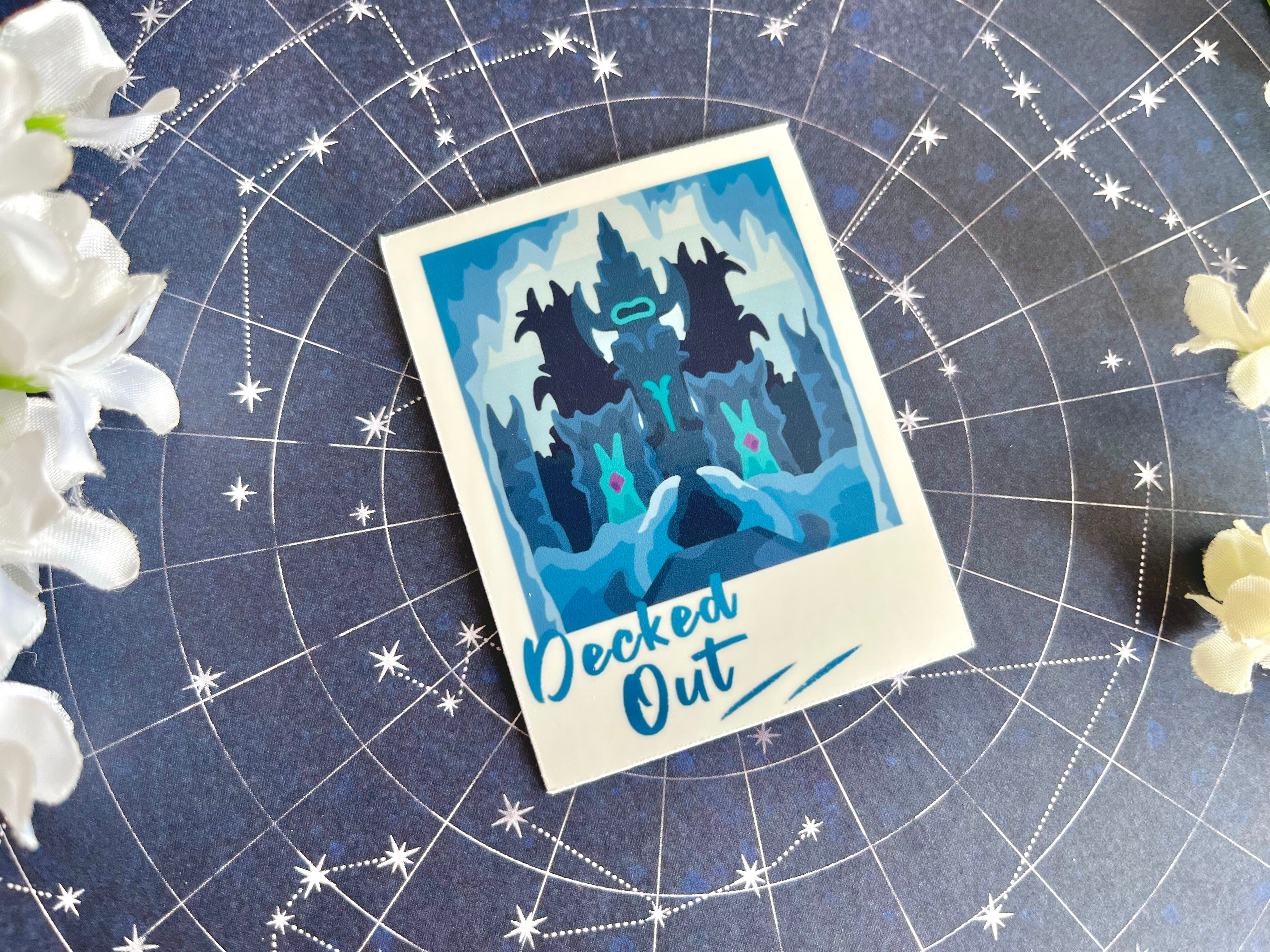 Dungeon Polaroid Vinyl Sticker