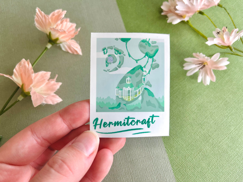 Hermit S9 Polaroid Vinyl Sticker