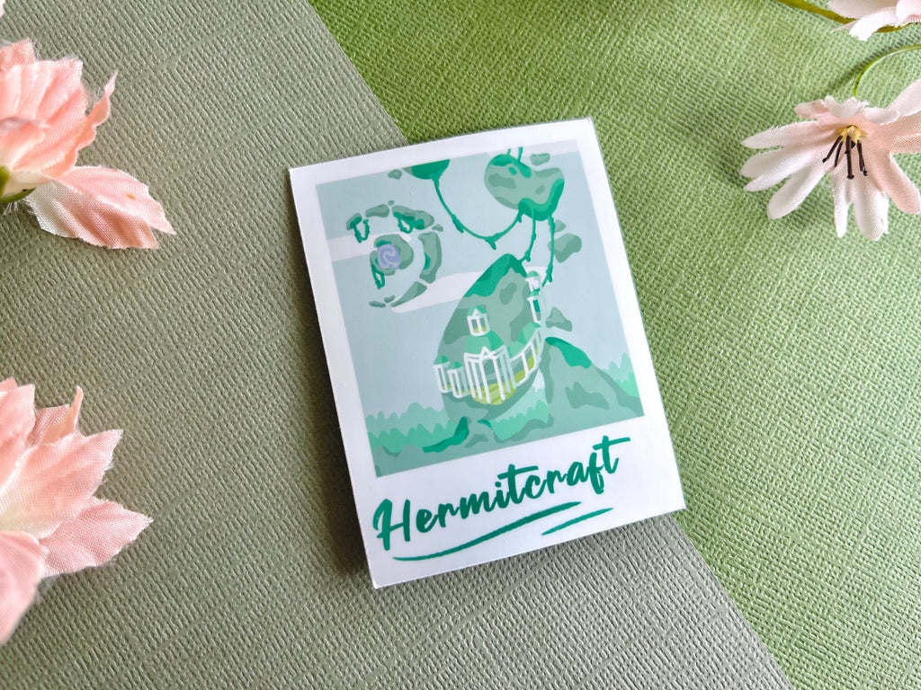 Hermit S9 Polaroid Vinyl Sticker