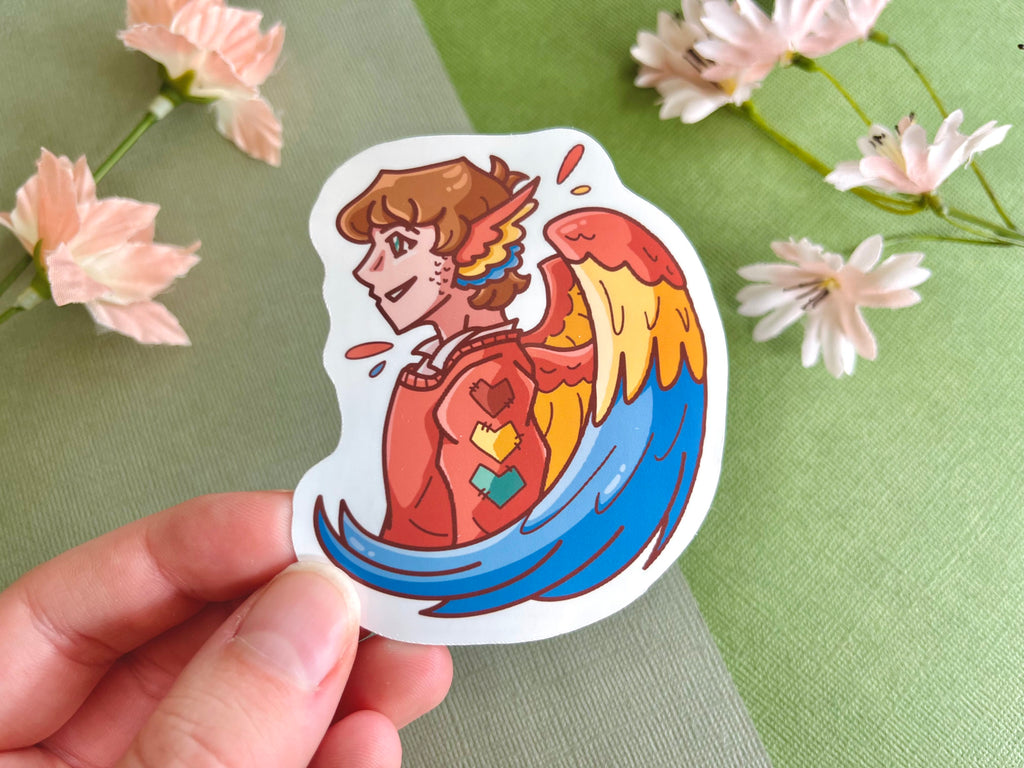 Avian Pesky Bird Vinyl Sticker
