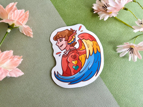 Avian Pesky Bird Vinyl Sticker