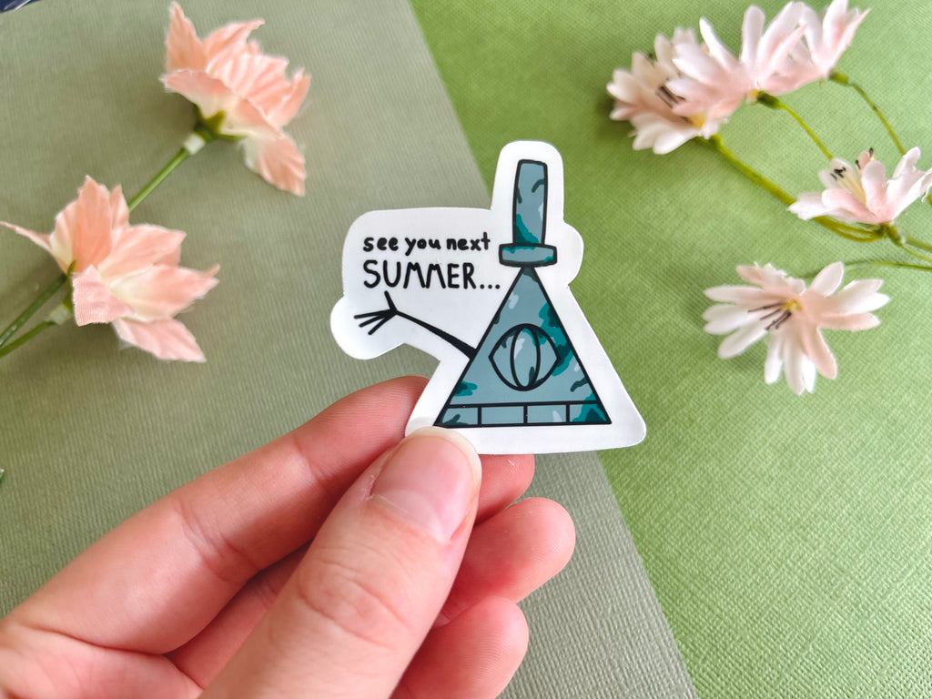 Next Summer Statue Vinyl Sticker