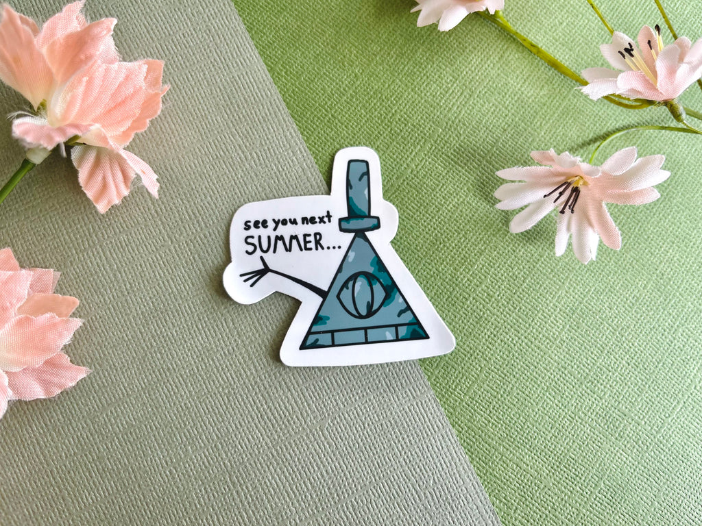 Next Summer Statue Vinyl Sticker