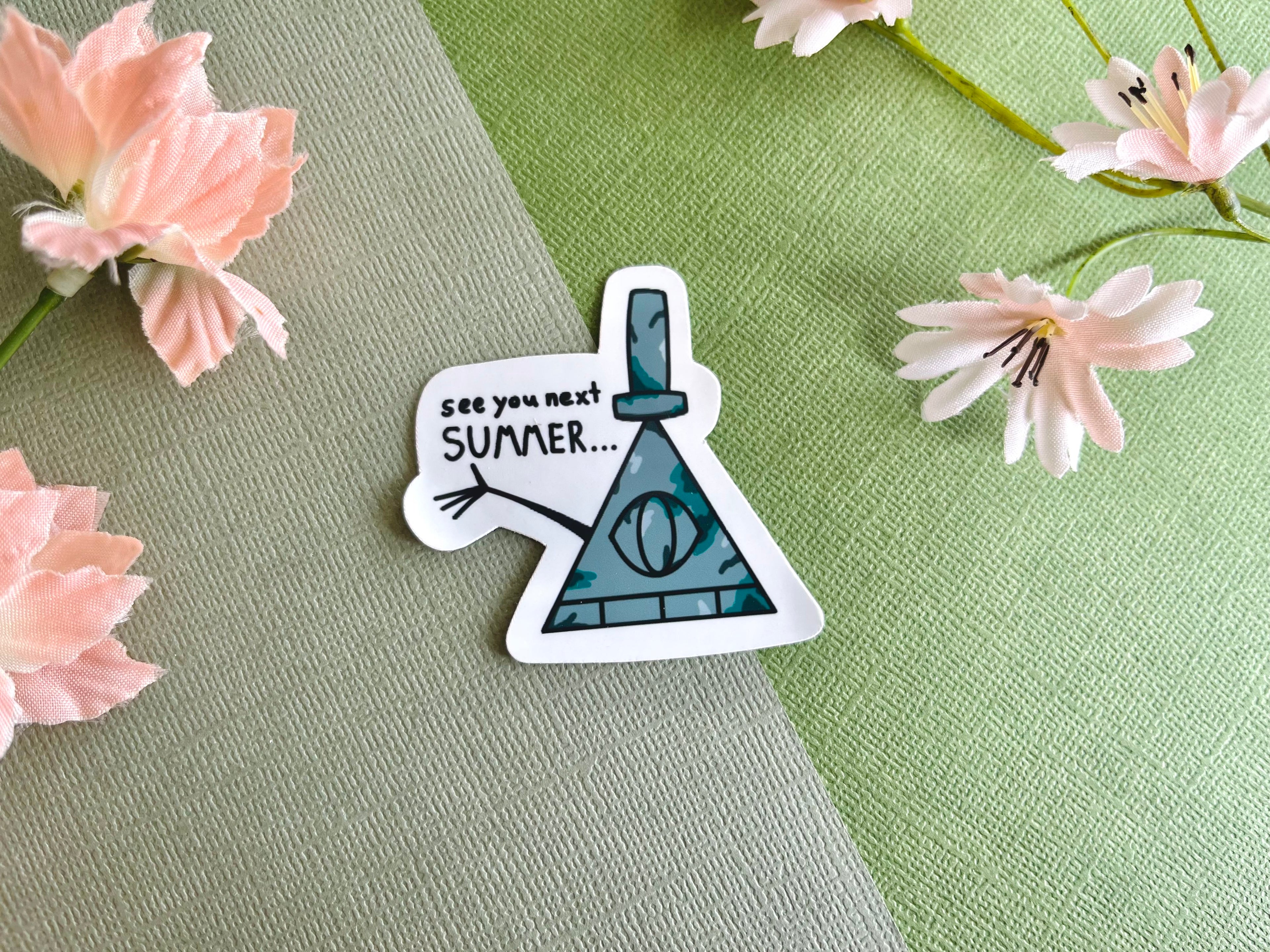 Next Summer Statue Vinyl Sticker