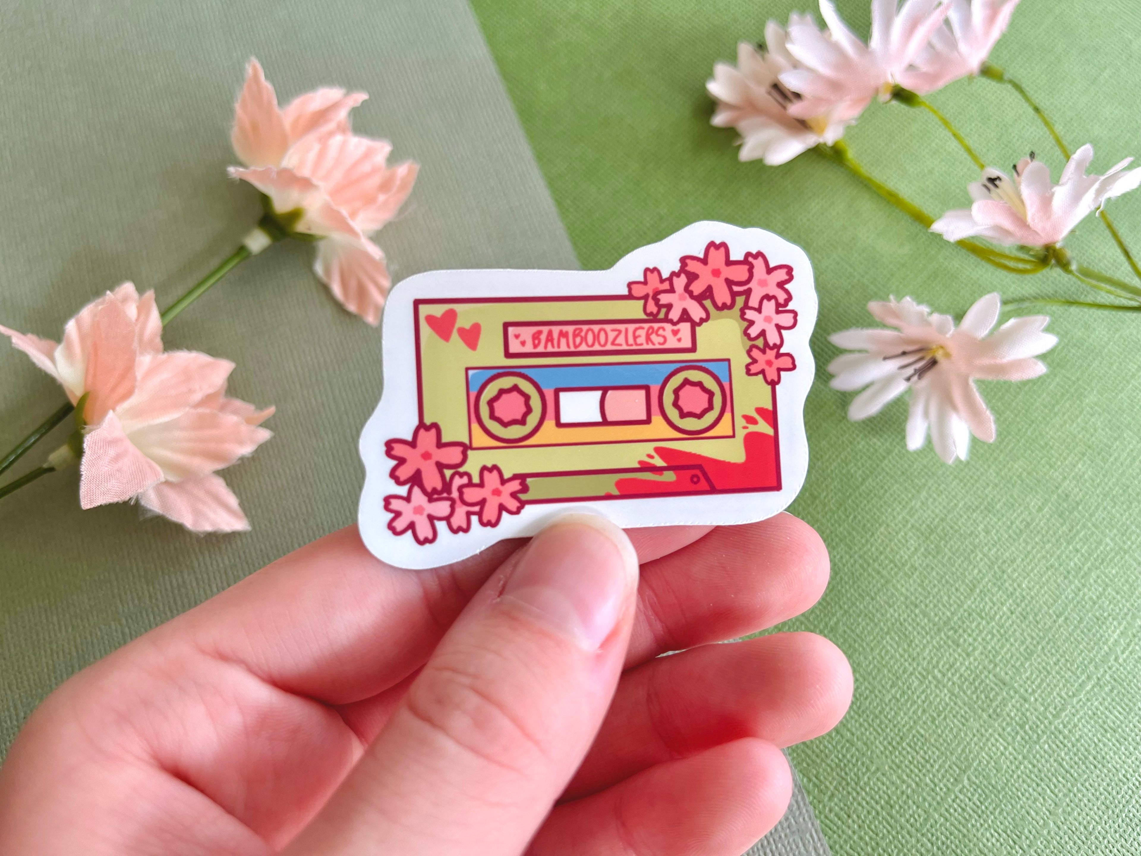 Bamboozlers Cassette Tape Vinyl Sticker