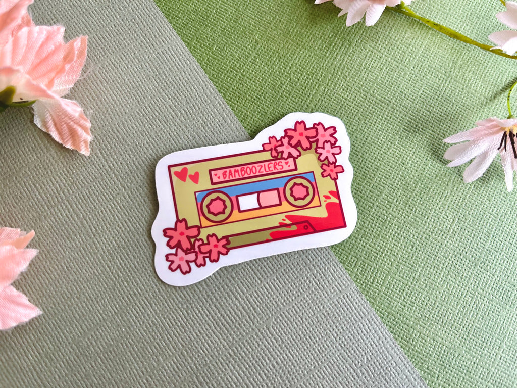 Bamboozlers Cassette Tape Vinyl Sticker