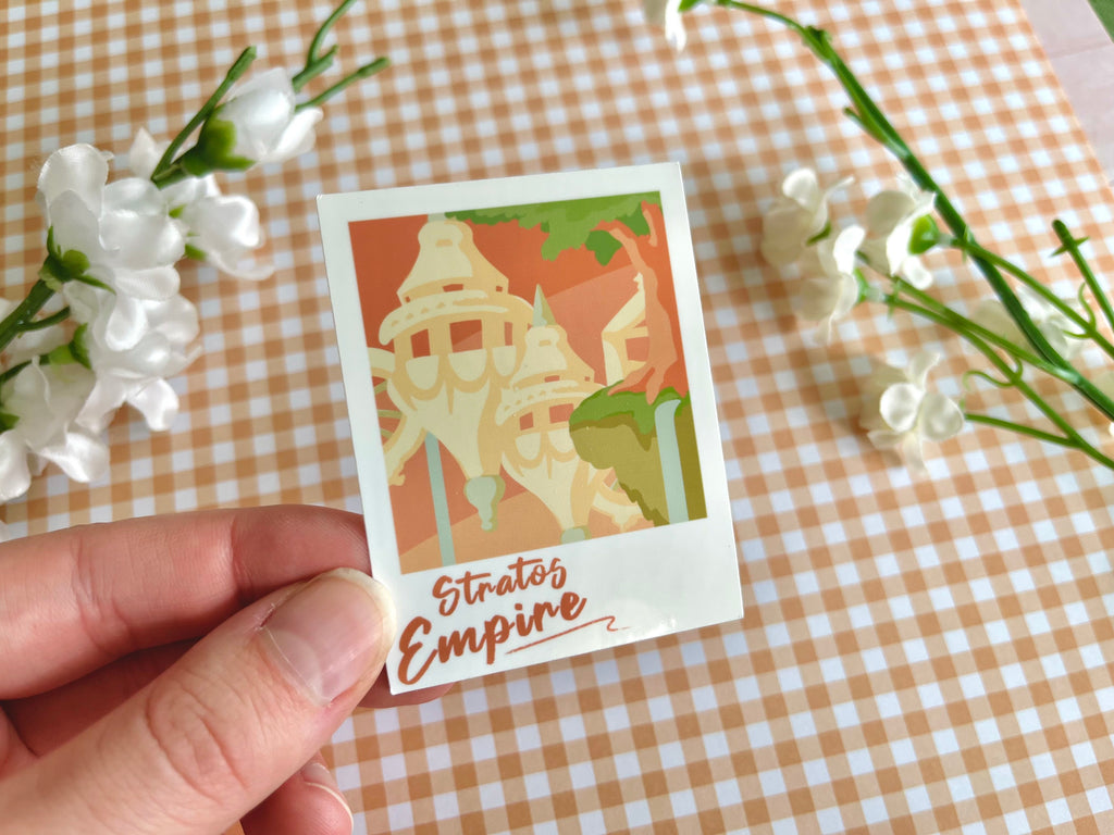 Floating Empire Polaroid Vinyl Sticker