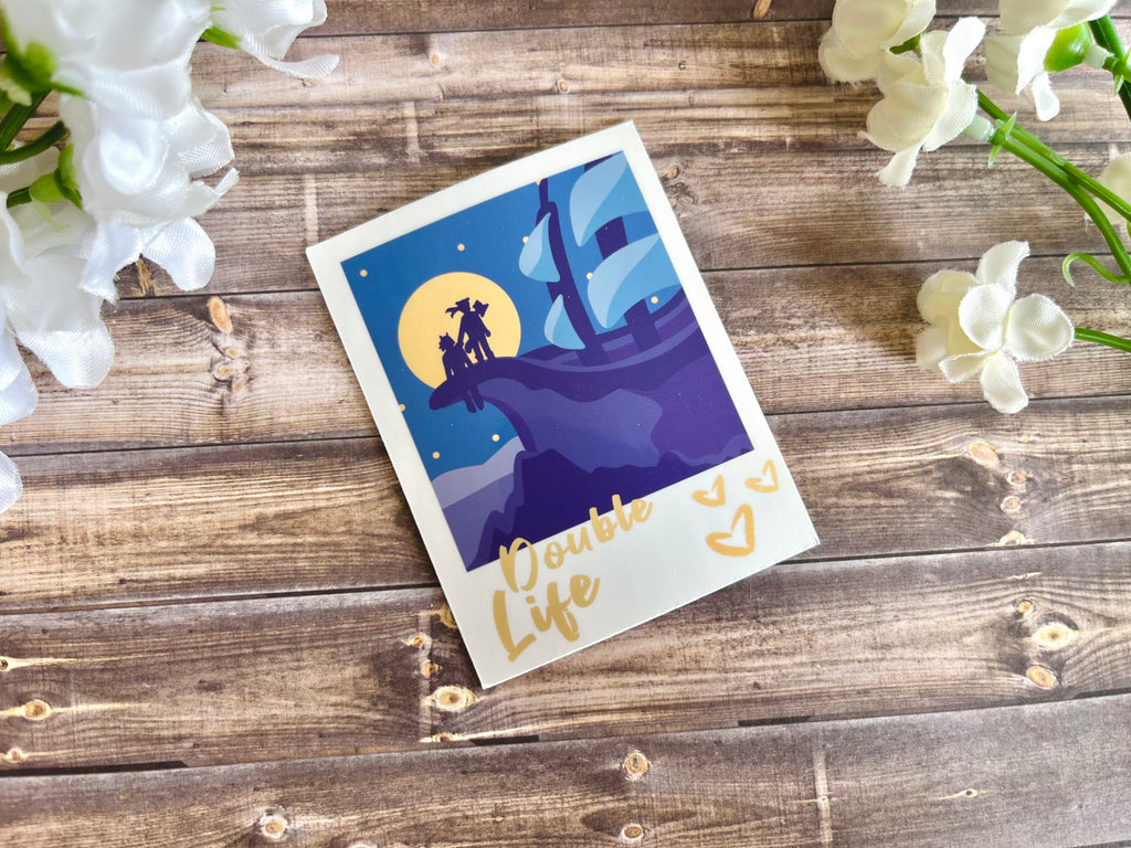 Boat Boys Polaroid Vinyl Sticker