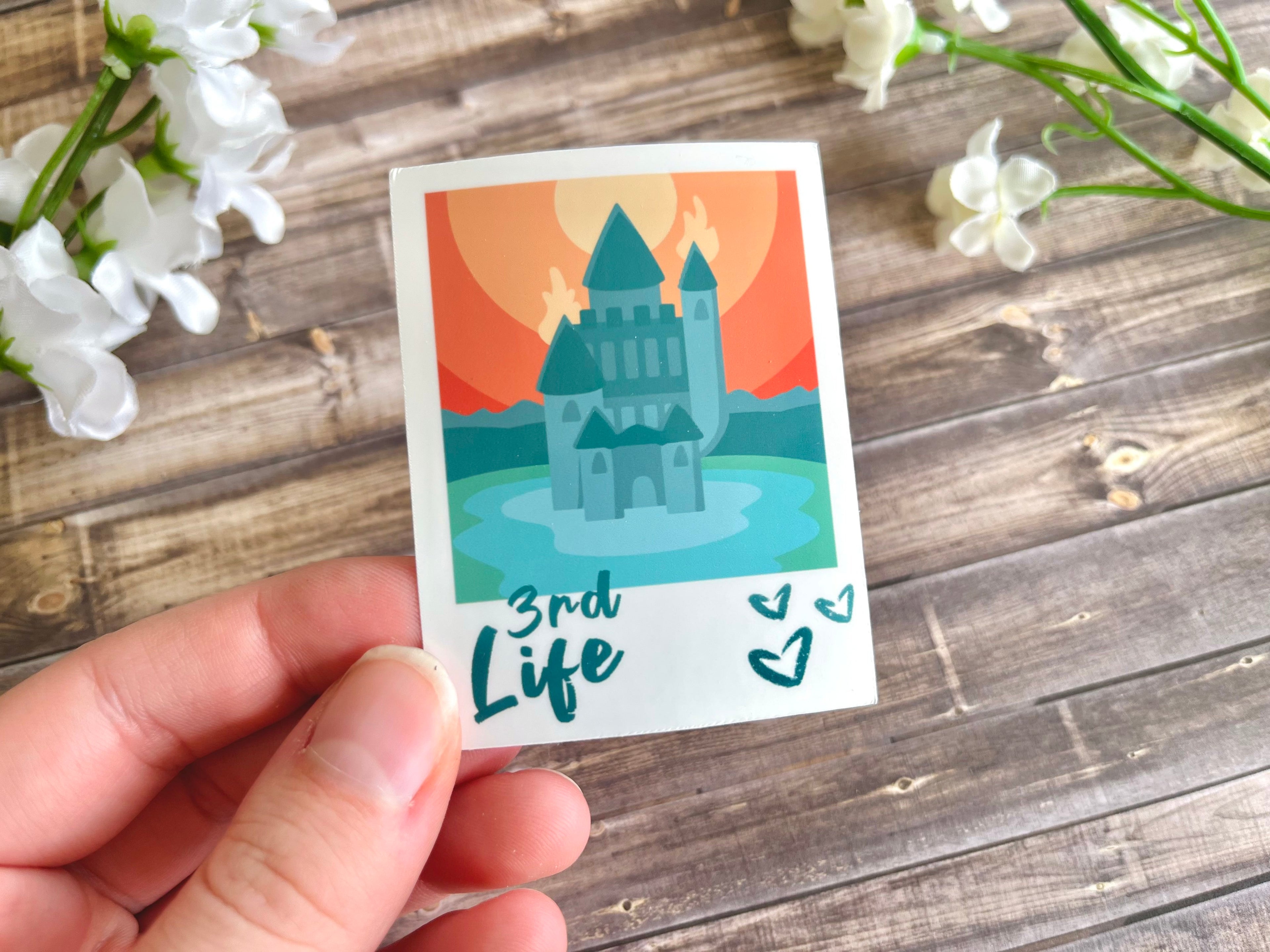 Crastle Polaroid Vinyl Sticker