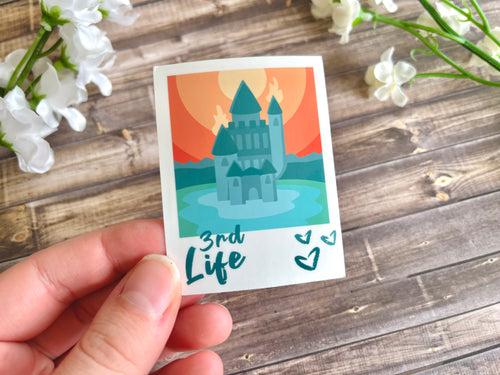Crastle Polaroid Vinyl Sticker