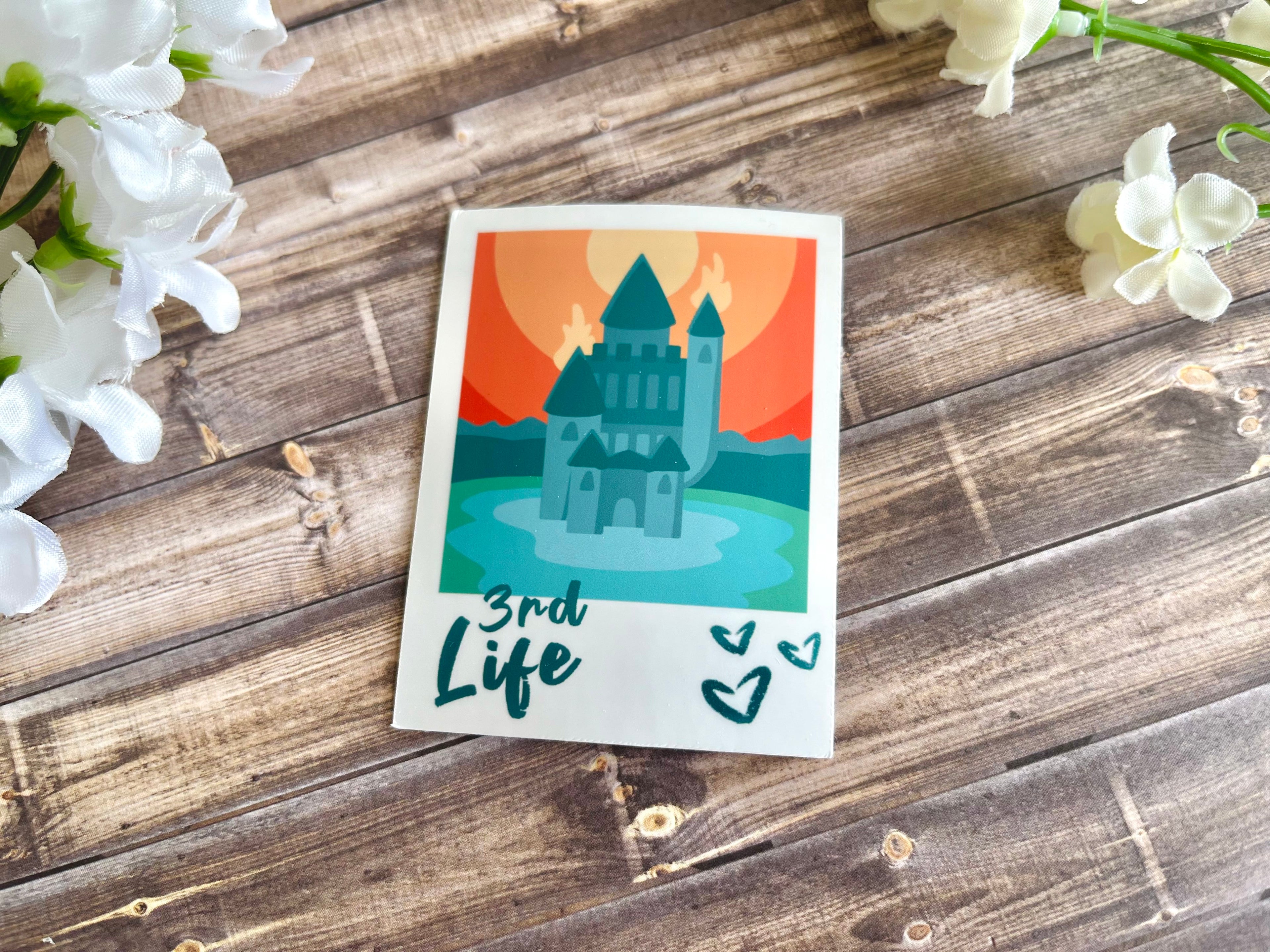 Crastle Polaroid Vinyl Sticker