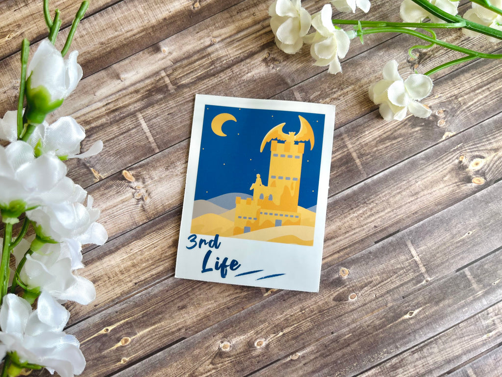 Desert Duo Polaroid Vinyl Stickers