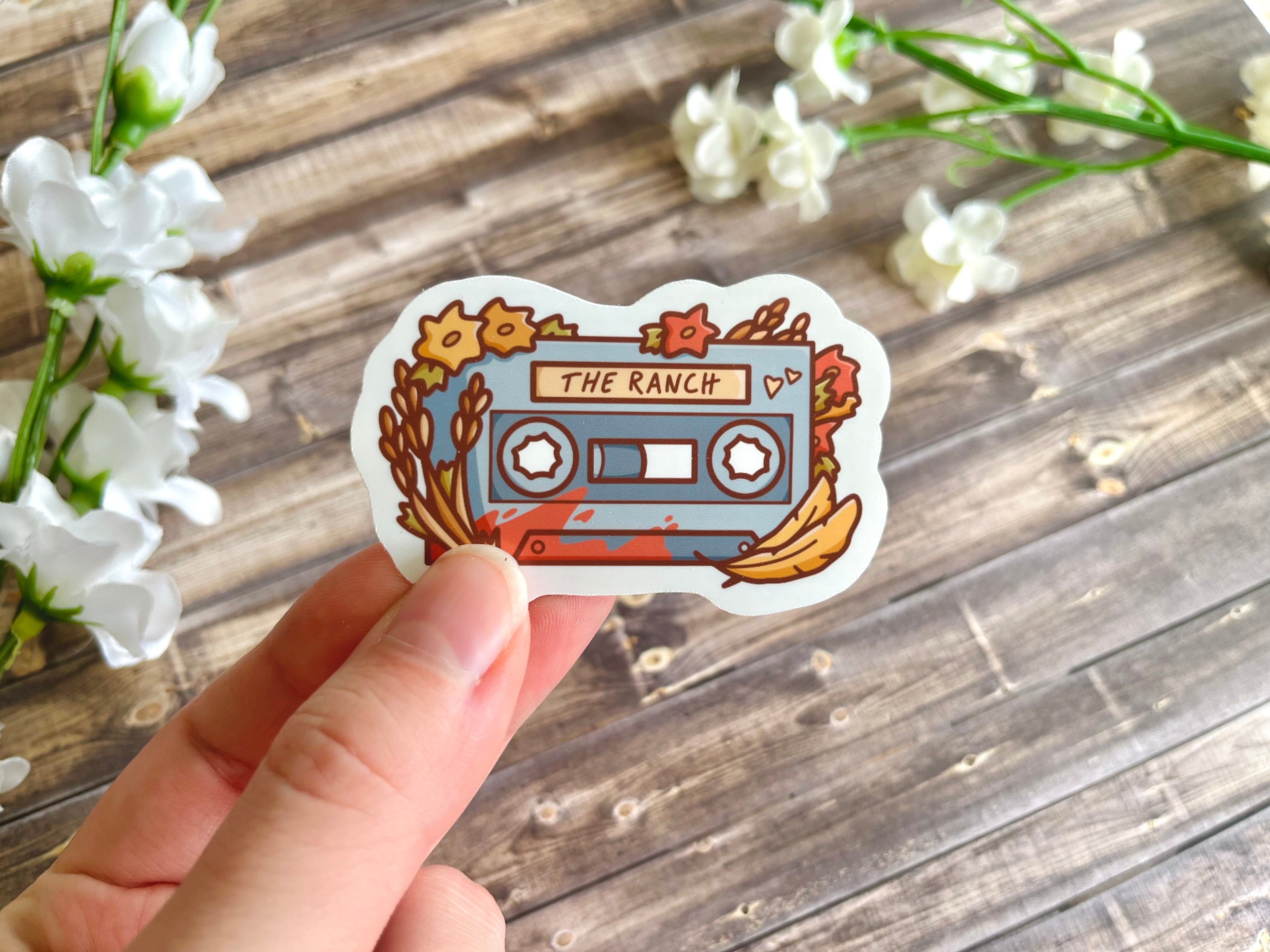 Ranchers Cassette Tape Vinyl Sticker