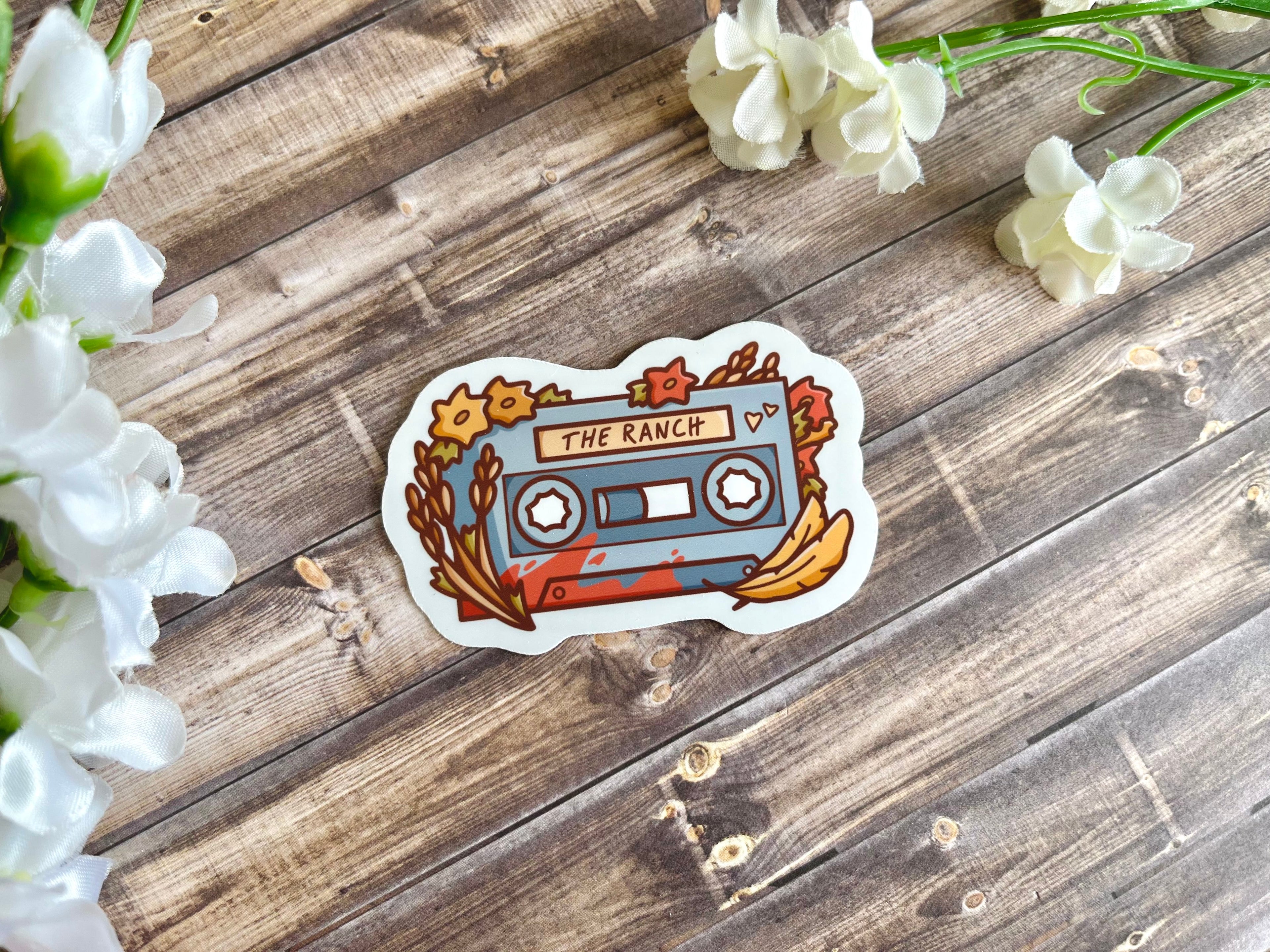 Ranchers Cassette Tape Vinyl Sticker