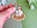 Silly Goose Acrylic Keychain
