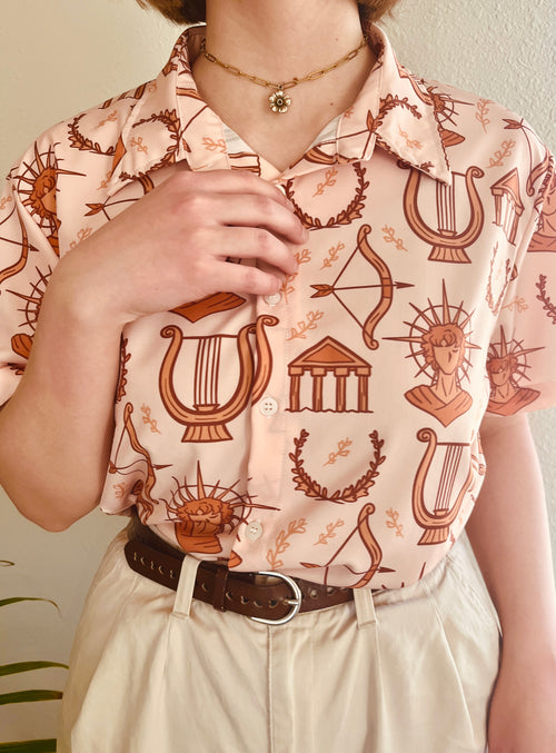 Apollo Short-Sleeved Button-Up Shirt