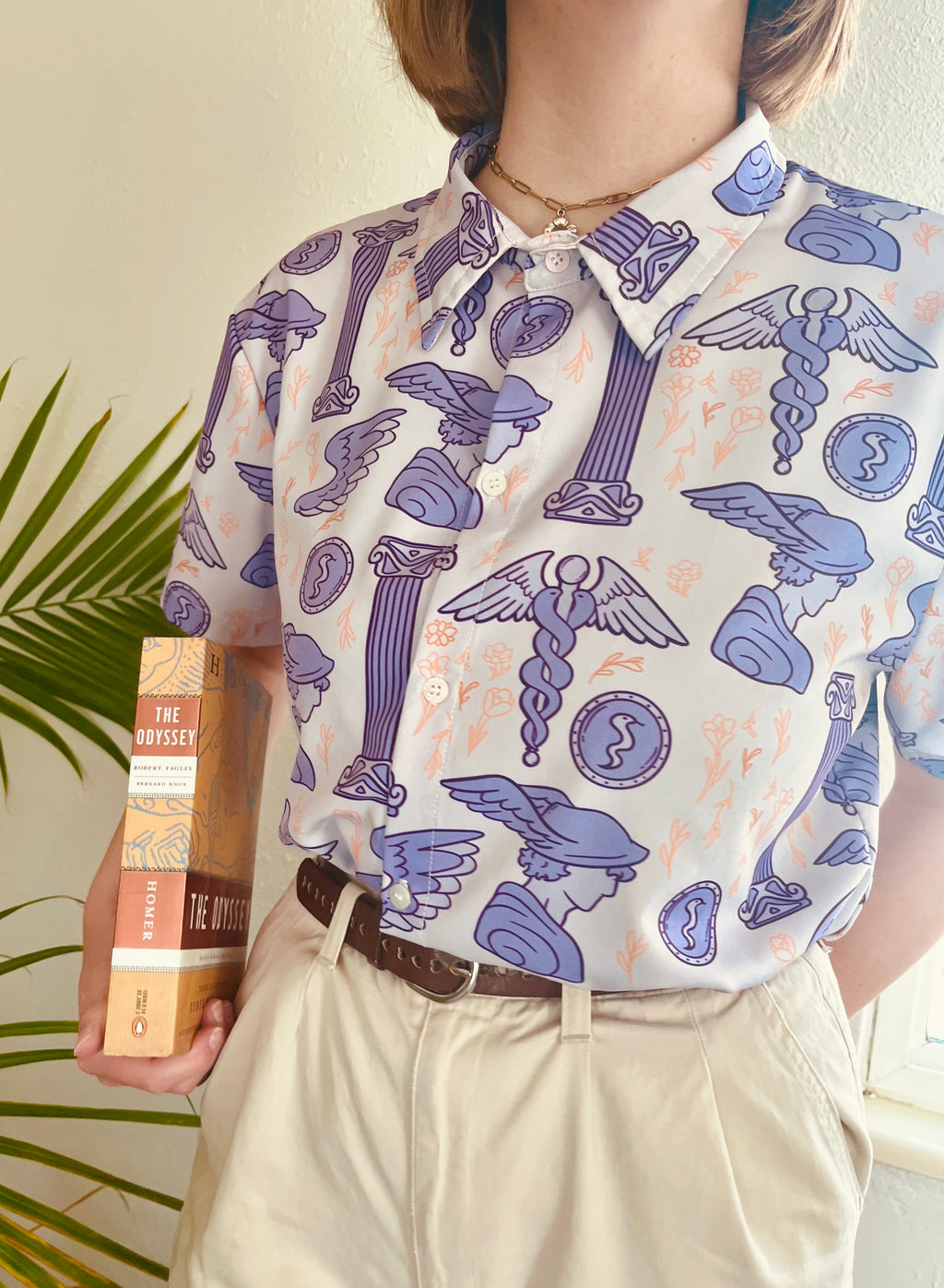 Hermes Short-Sleeved Button-Up Shirt