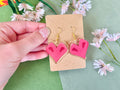 Hardcore Heart Acrylic Earrings