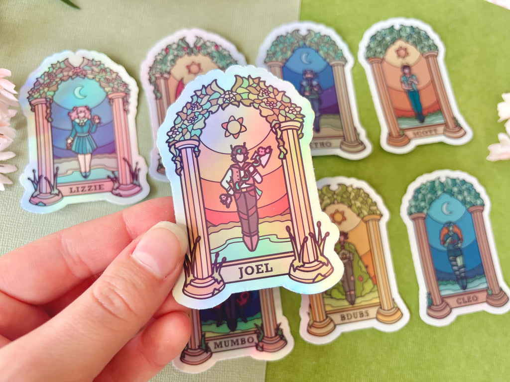 Pt 2 Life Characters Holographic Stickers