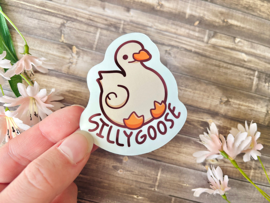 Silly Goose Vinyl Sticker