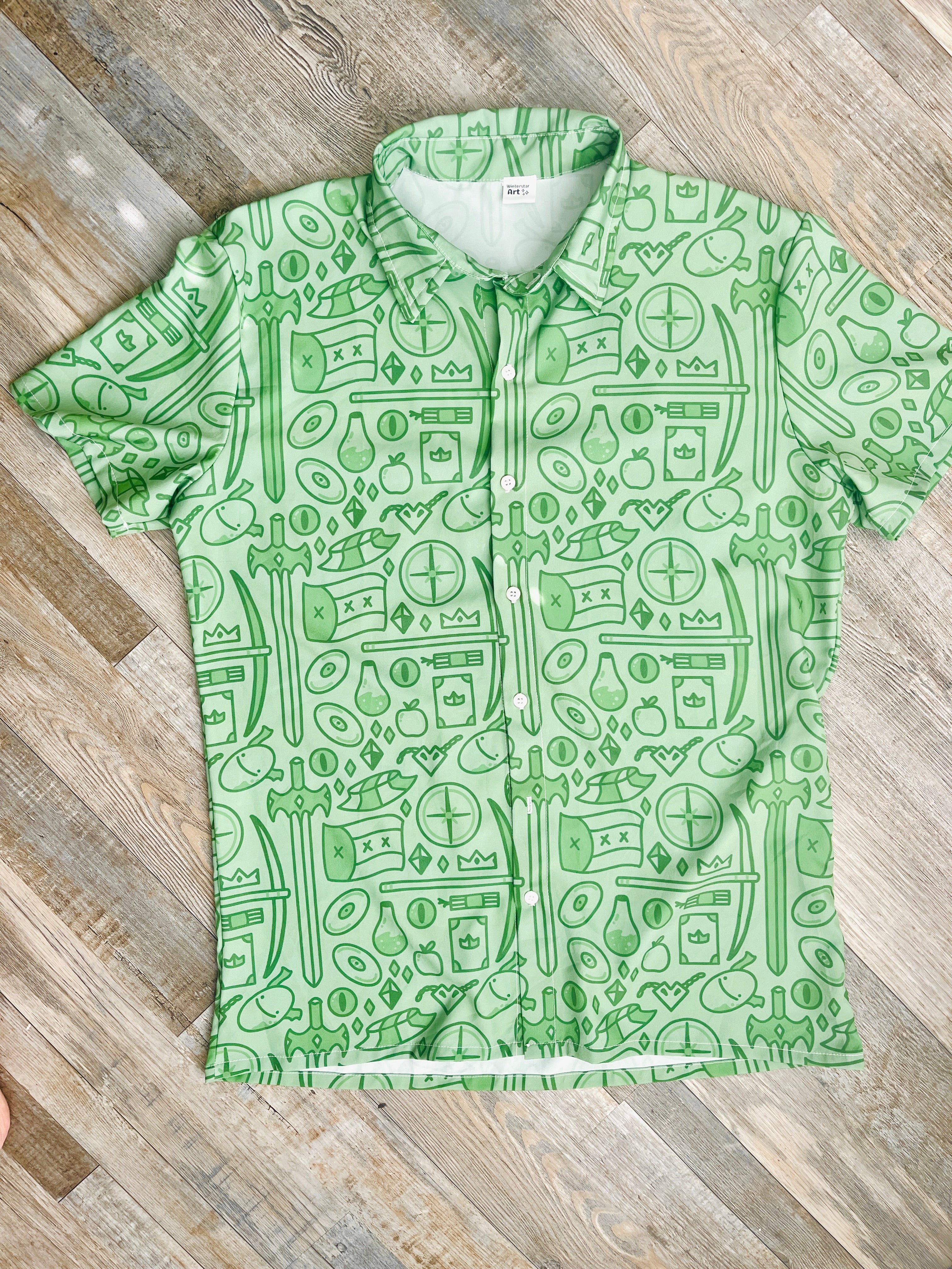 DSMP Short-Sleeved Button-Up Shirt