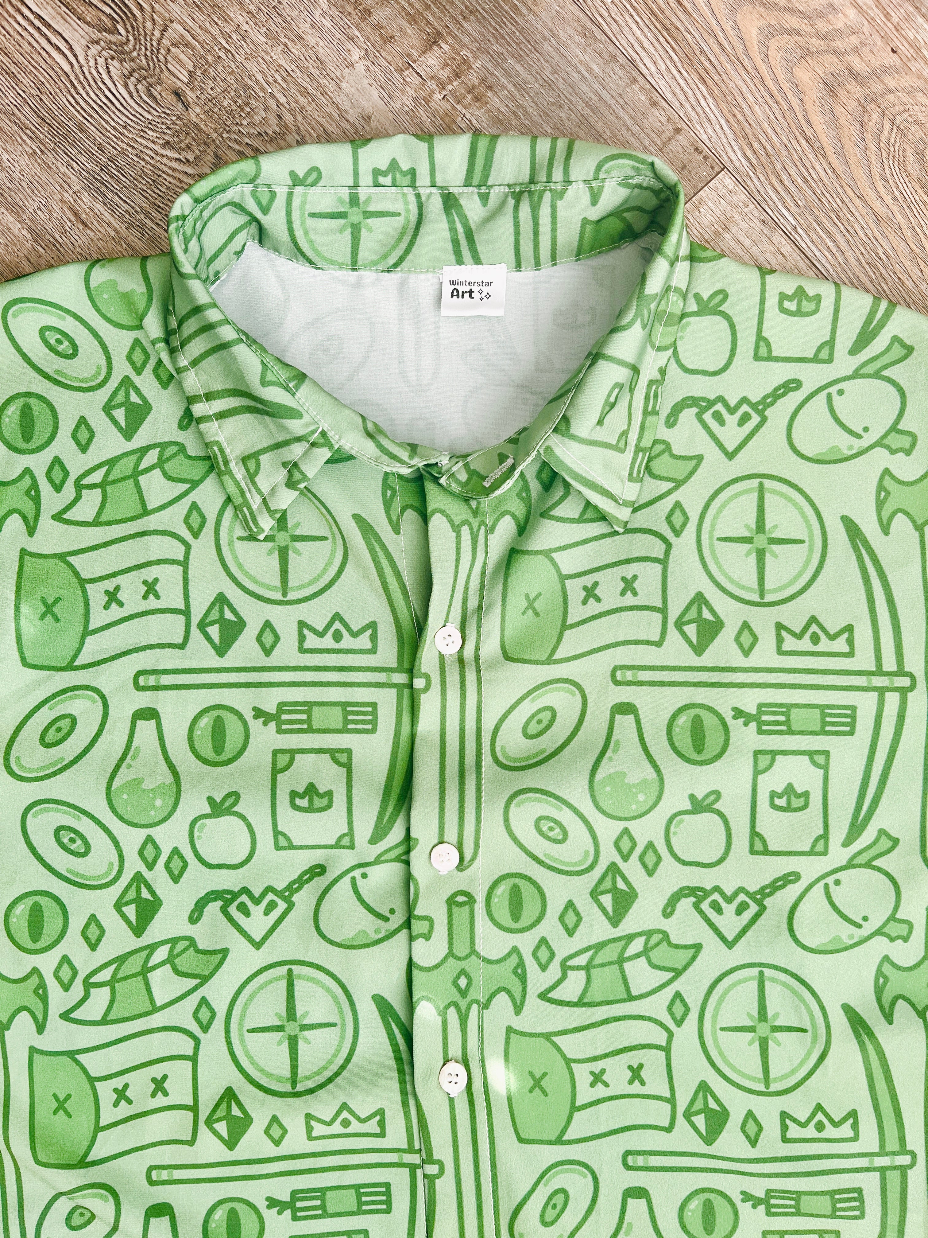 DSMP Short-Sleeved Button-Up Shirt