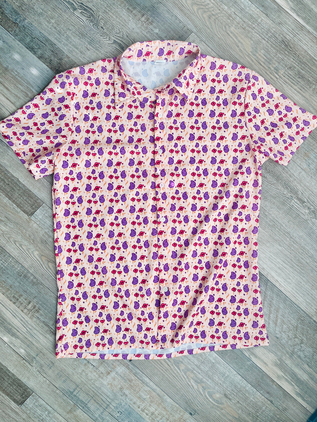 Desert Duo Floral Short-Sleeved Button-Up Shirt