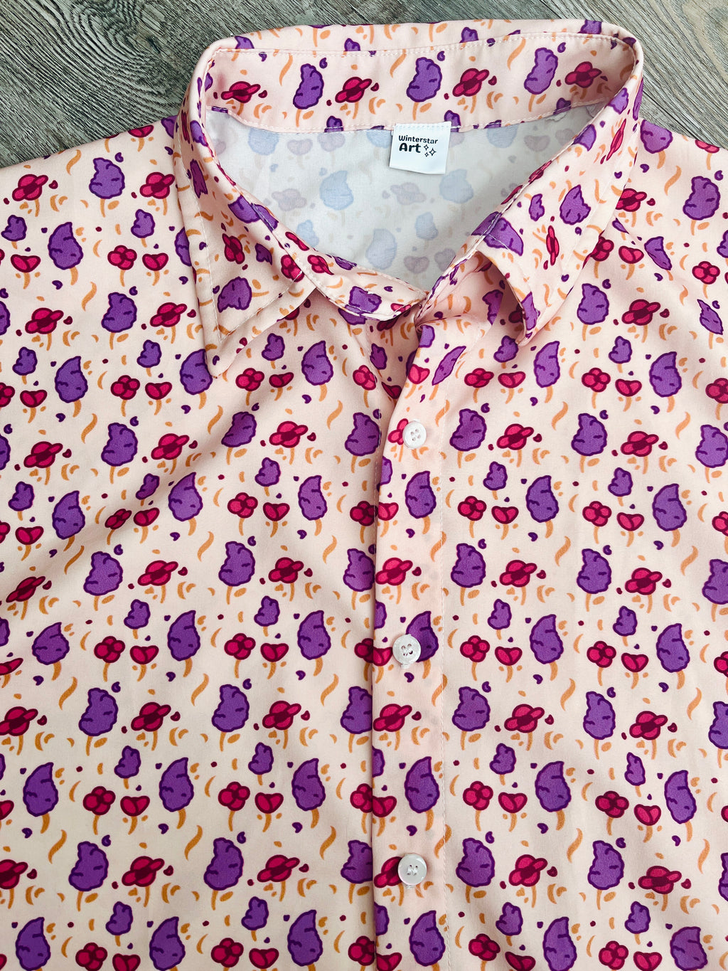 Desert Duo Floral Short-Sleeved Button-Up Shirt