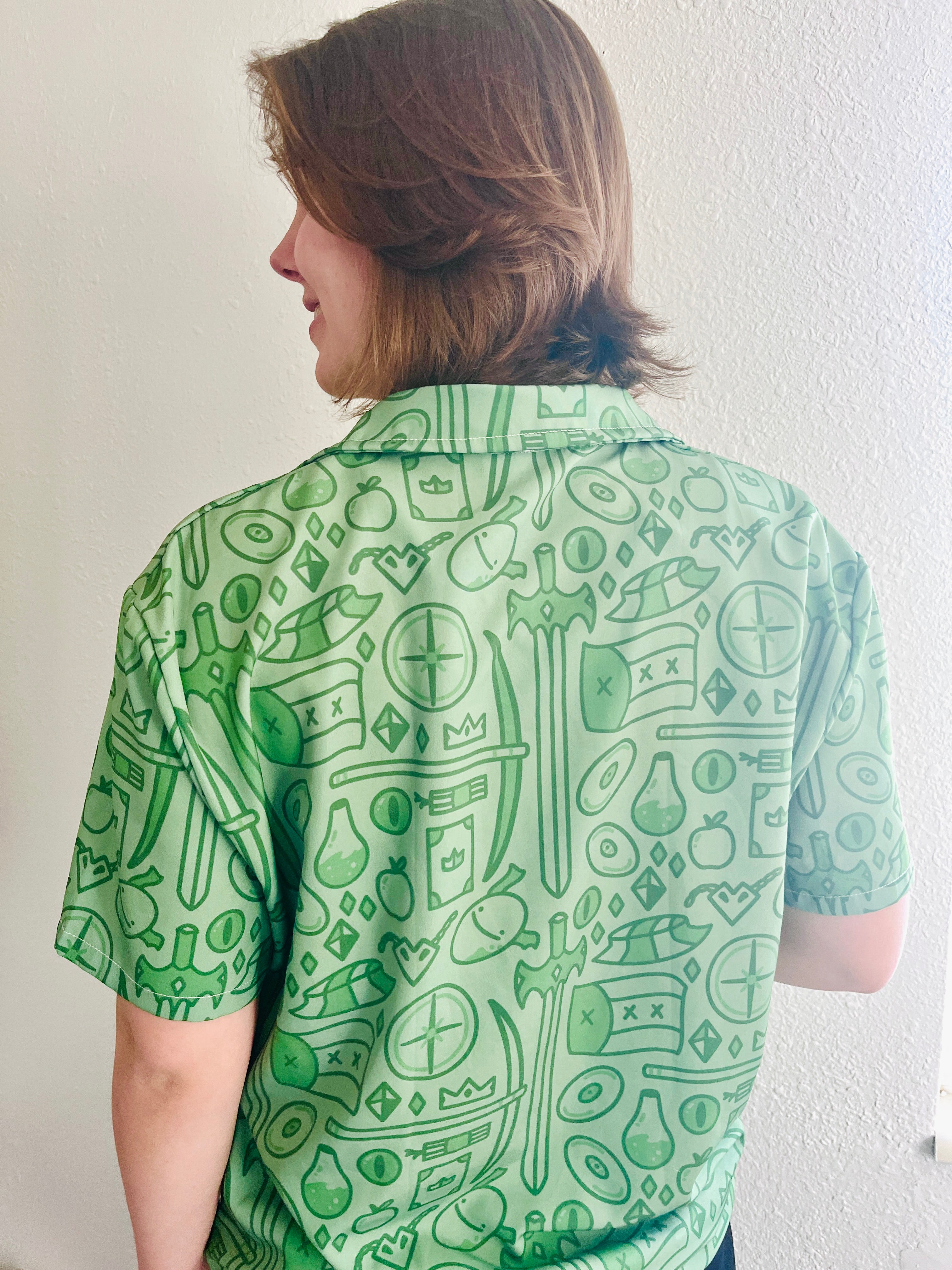 DSMP Short-Sleeved Button-Up Shirt