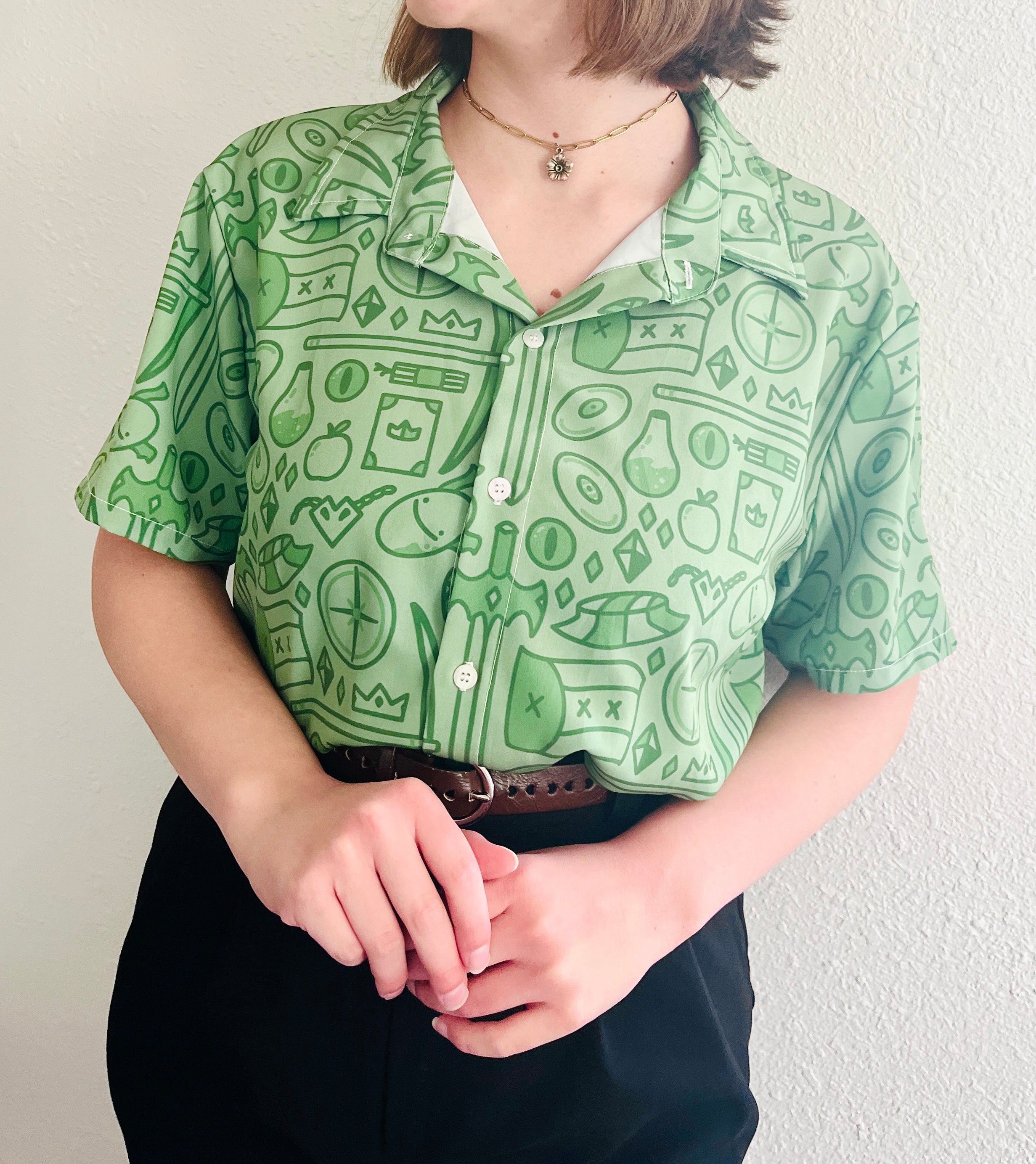 DSMP Short-Sleeved Button-Up Shirt