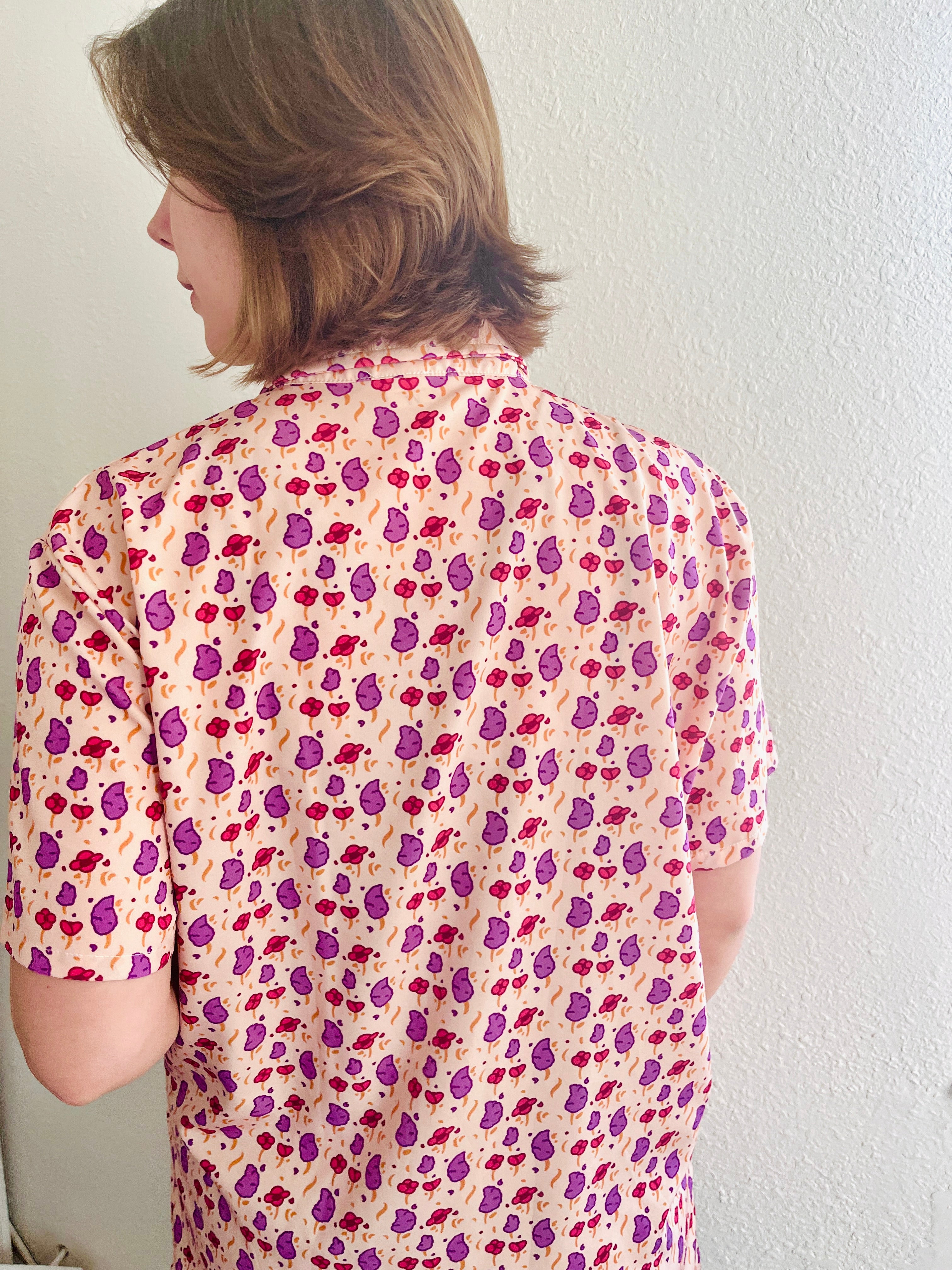 Desert Duo Floral Short-Sleeved Button-Up Shirt