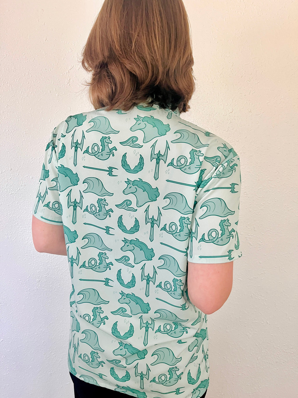Poseidon Short-Sleeved Button-Up Shirt