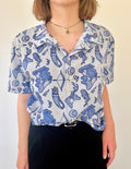 Artemis Short-Sleeved Button-Up Shirt