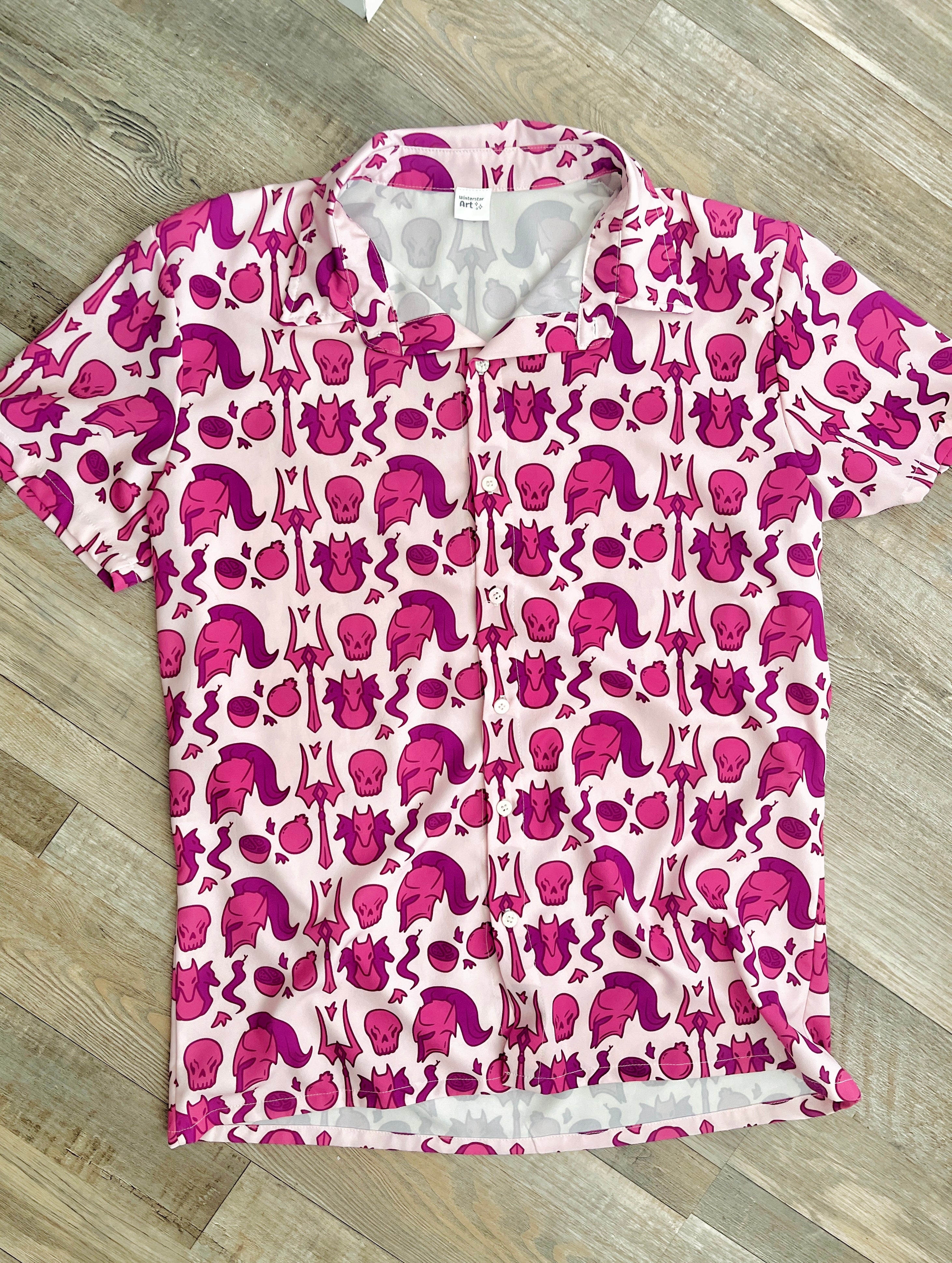 Hades Short-Sleeved Button-Up Shirt