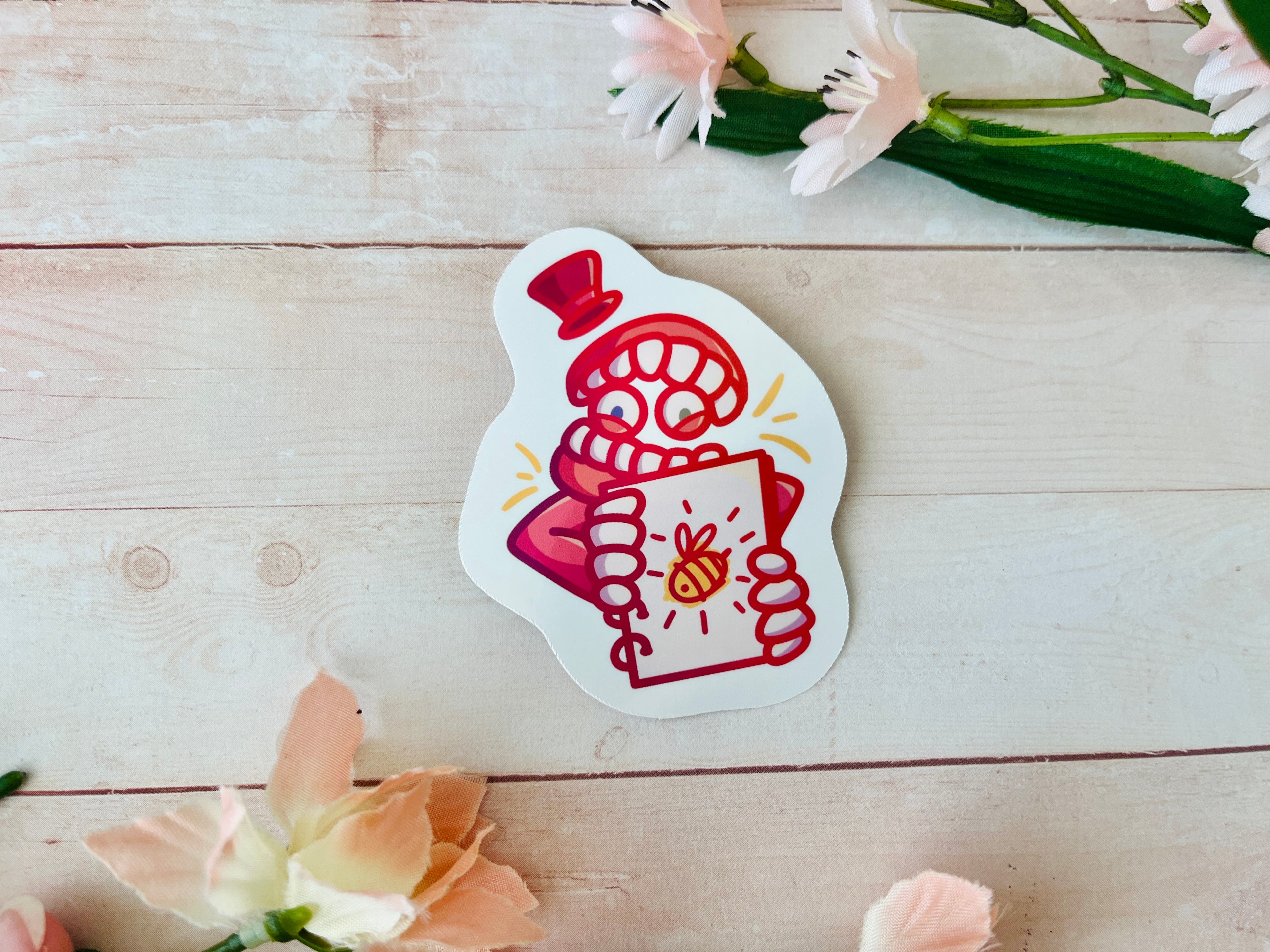TADC Caine Bee Vinyl Stickers