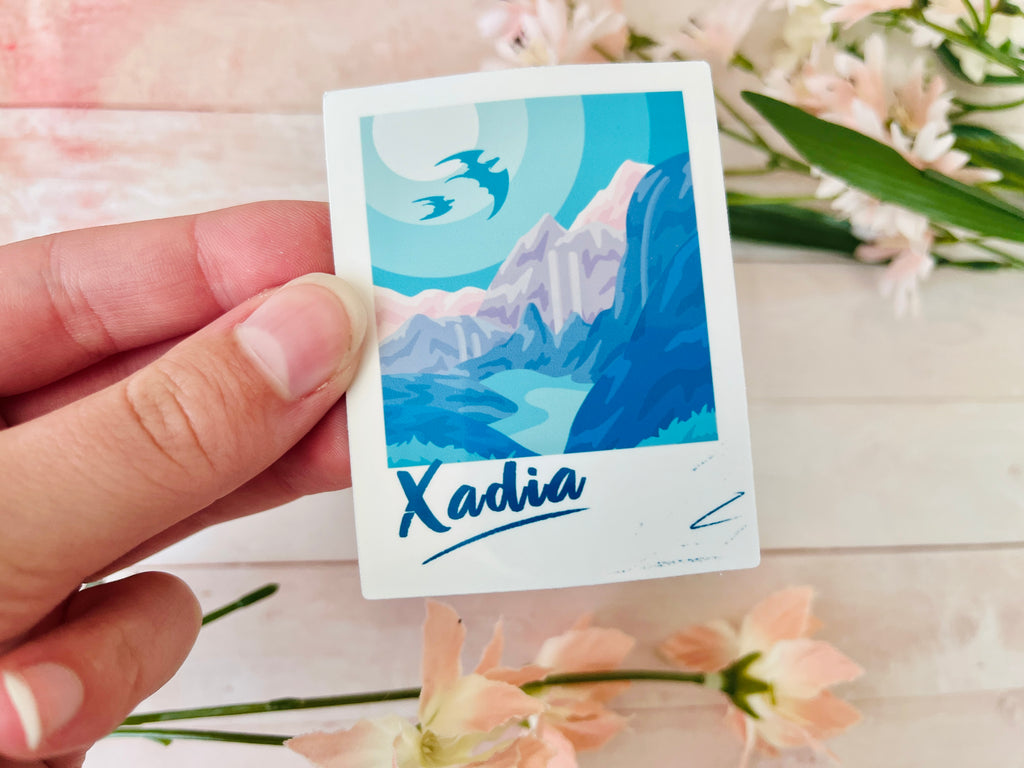Dragons Polaroid Vinyl Sticker