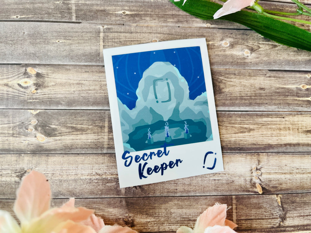 Secret Polaroid Vinyl Sticker