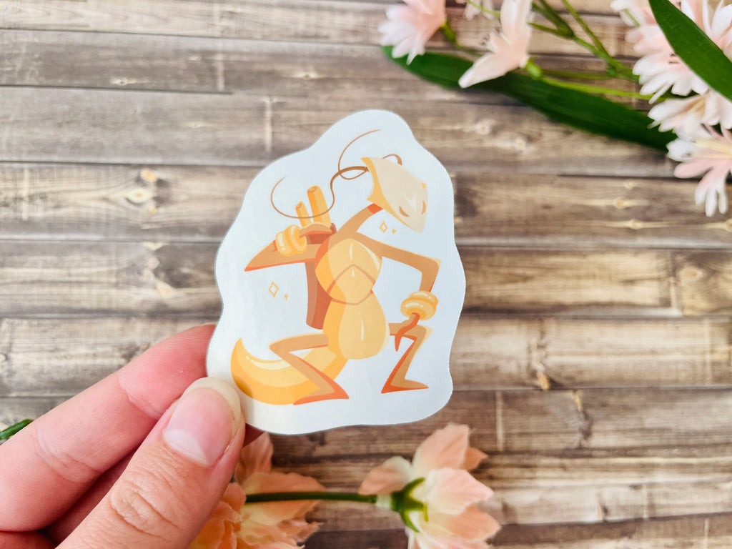 Shakra Silk Song Vinyl Sticker