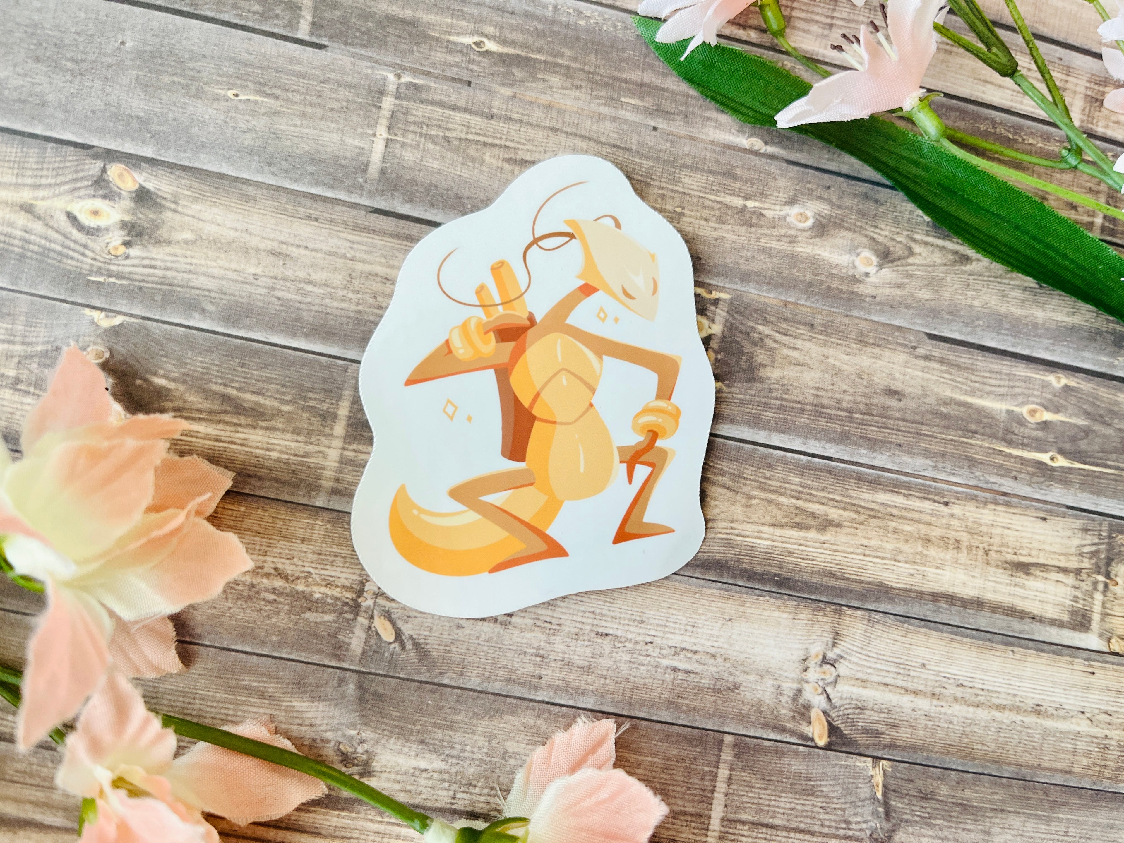 Shakra Silk Song Vinyl Sticker