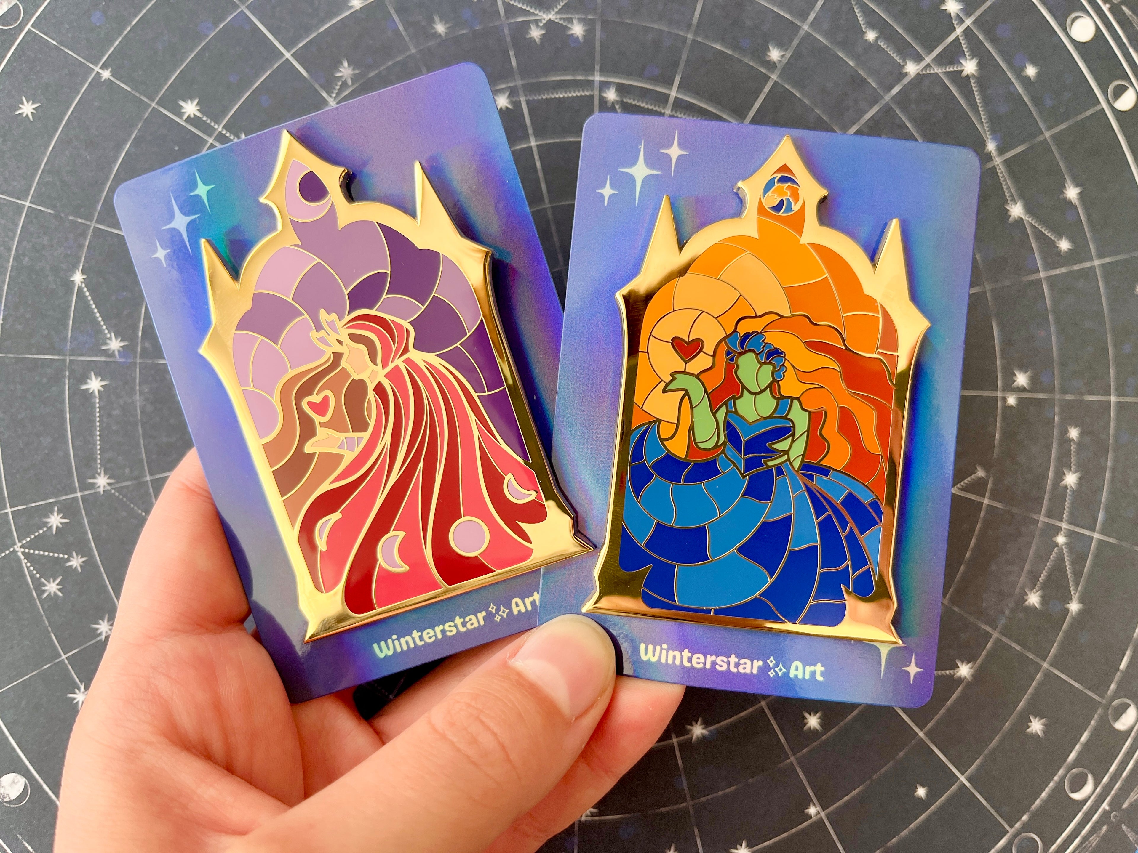 Life Series Winners Enamel Pins