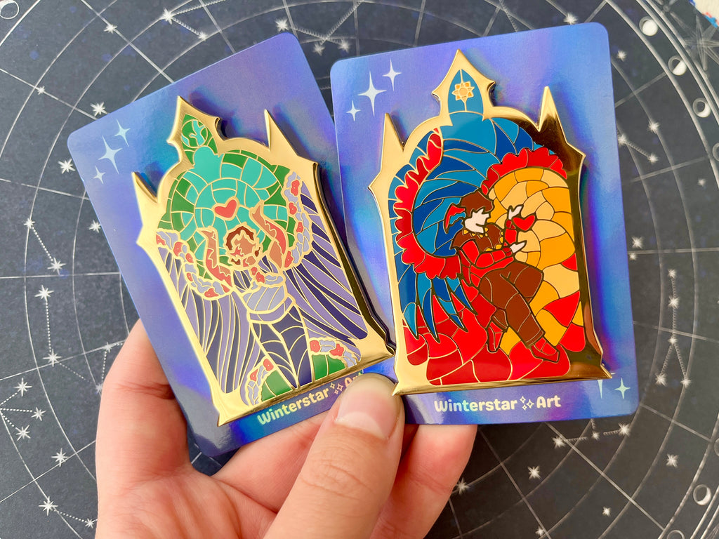 Life Series Winners Enamel Pins
