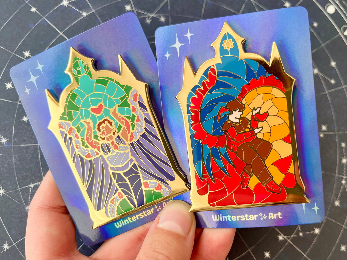 Life Series Winners Enamel Pins