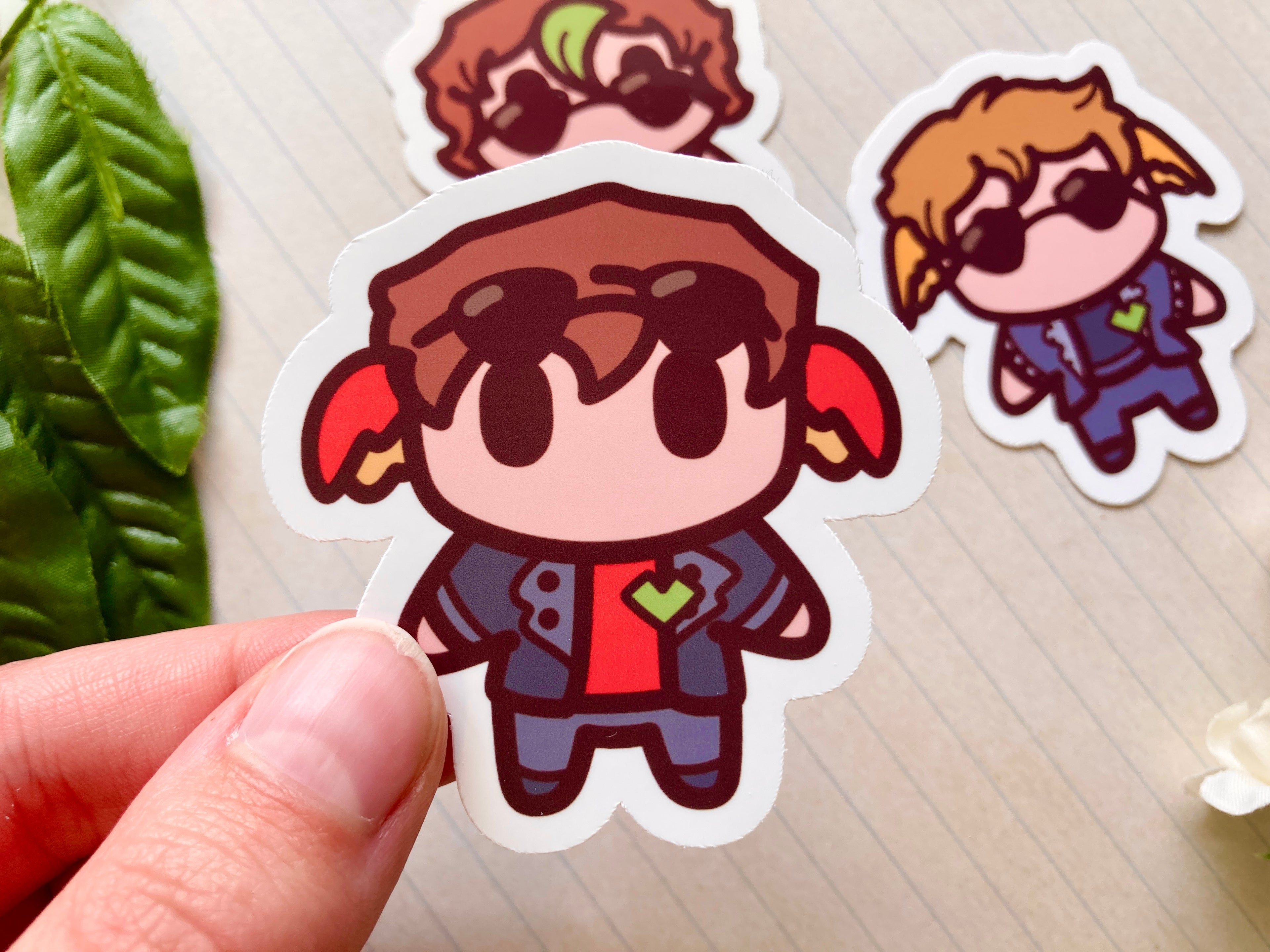 Bad Boys Magnets Keychains & Stickers